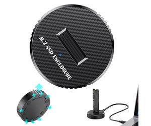 Generico Carcasa de disco duro externo - Hard Drive Enclosure | 10Gbps Plug And Play Enclosures | Hards Drives Docking Station Case | Enclosures USB For Computer Desktop Laptop Mobile Device