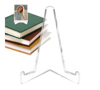 Genérico Card Display Stand - 2.76 Inches Inclined Organizer for Desktop Shelf Living Room Dorm, Collectible Holder with Stable Design, Table Stand for Study Office Nights Decoration