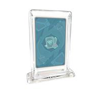 Genérico Card Slab Case - 4.8 Inch Clear Card Organizer for Soccer Player Collection, Trading Deck Protection with Display Function, Storage Box for Kids Adults Sports Cards, Transparent, Gift Use