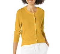 Genérico Cárdigan De Mujer, Cárdigan De Punto Ligero con Cuello Redondo para Mujer, De Manga Larga, con Botones Y Abertura Frontal, para Mujer, Ideal para Vestidos, Noches De Verano Y Bodas, Amar