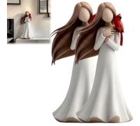 Genérico Cardinal Memorial of Love and Serenity Statue, Angel Cardinal Figurines, White Resin Memorial Ornament with Red Bird for Sympathy,Remembrance,Comfort