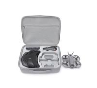 Genérico Carga de Transporte para dji Neo 2 Bolsa de Hombro de Almacenamiento portátil ajustes para dji Goggles N3, Controlador RC Motion 3, Hub de Cargador de batería (PU Gris)