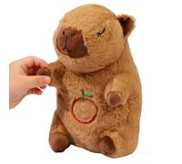 Genérico Carpincho de Peluche Que, muñeco de Trapo Suave con música, luz, Relajante, decoración del hogar, Relajante | Regalo Encantador para Adultos, niños, cumpleaños, sofá, Dormitorio, oficin