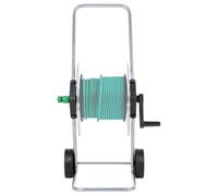 Genérico Carrete de Rollo para Manguera de 50 m 1/2" o 35 m 3/4" Acero,Bricolaje,Accesorios de Bricolaje,Organización y Almacenamiento de Herramientas,Soporte de Manguera de jardín-4005279