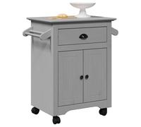 Genérico Carrito de Cocina BODO Gris 72x45x80 cm,Mobiliario,Carros e Islas,Carros de Cocina y comedor-4016877