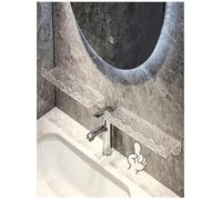 Genérico Carrito de Ducha en Forma de U, Estante de baño acrílico montado en la Pared, fácil instalación, diseño Que Ahorra Espacio for Espacios limpios y ordenados(2pcs,30cm/11.7in)