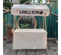 Genérico Carritos de Comida comerciales a la Venta: Perritos Calientes, Helados, café, postres y más. Puesto móvil de Venta de Cigarrillos, perfumes y mostrador de Madera (pequeño, Color 1).