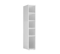 Genérico Carro De Almacenamiento Delgado De 2-7 Niveles, Carro Organizador De Baño con Ruedas Invisibles, Estante De Almacenamiento con Cajones, For Lugares Estrechos(Width 16cm,5 Tiers)