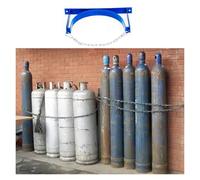 Genérico Carro para Cilindros, Estante de Almacenamiento de Gas de Acero, Tanques de pie, Soporte para Tanque, Estante de Almacenamiento de oxígeno, Estante Fijo de Acer