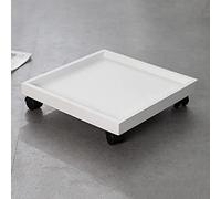 Genérico Carro para Plantas de Alta Resistencia con Ruedas con Bloqueo, Soporte Cuadrado para macetas, Plataforma rodante para Plantas en Maceta, palé para Plantas de 38 cm (14,96") para Uso Interior