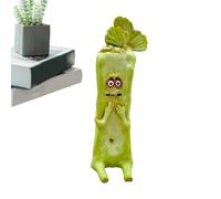 Genérico Carrot Figurine - Vegetable Miniature | Handmade Cranky Resin for Decor, Carrot Statue with Whimsical Design, Quirky Vegetable Buddy for Tabletop, Desk Ornament with Creative Design