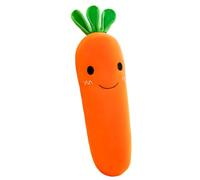 Genérico Carrot Plush Toy, Soft Pillow, Cute Stuffed Carrot, 19.7 Inch Cushion, Removable Washable Cover, Kids Hugging Pillow, Gift for Birthday Valentine Christmas Home Decor