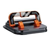 Genérico Cars Phone Holder 360 Degree Rotation, Suitable for Car Navigation in-Car Dashboard, Horizontal and Vertical Screen Adjustment Angle, Fixed Non-Slip Phone Holder (Orange)