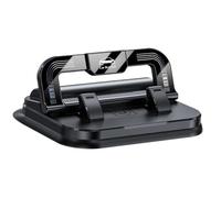 Genérico Cars Phone Holder 360 Degree Rotation, Suitable for Car Navigation in-Car Dashboard, Horizontal and Vertical Screen Adjustment Angle, Fixed Non-Slip Phone Holder (Black)