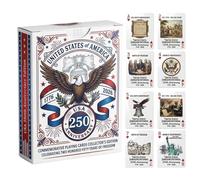 Generico Cartas de , formato estándar | Cartas de juego patrióticas para - para hombres, adultos, jóvenes, actividades al aire libre, bodas, , encuentros