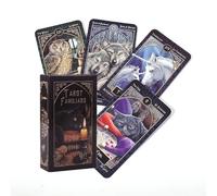 Genérico Cartas de los Familiares del Tarot,Tarot Familiars Cards,Tarot Deck,Firend GameJuguetes de adivinación