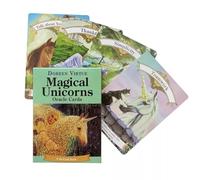 Genérico Cartas de Oráculo de Unicornios Mágicos,Magical Unicorns Oracle Cards,Tarot Deck,Firend GameJuguetes de adivinación