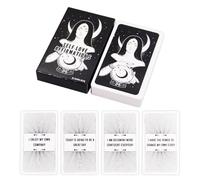 Genérico Cartas De Tarot - 54 Cartas Juego De Mesa Herramienta De Adivinación - Juego De Tarot,para Niños Adultos Reuniones Familiares Eventos del Destino