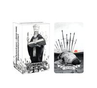 Genérico Cartas De Tarot,Baraja Gótica Tarot Susurrante | Juegos De Mesa,para Adultos Noches Familiares Sociales Viajes Picnic Y Descanso