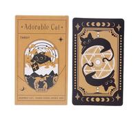 Genérico Cartas de Tarot | Juego Místico De Cartas De Tarot - Guía De Juego Místico con Instrucciones para Clarividencia, Meditación Y Estudios Espirituales
