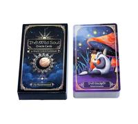 Genérico Cartas de Tarot para Principiantes - Juego de Lectura de Adivinación,Juego De Cartas De Oráculo,para Guía Espiritual Meditación Crecimiento Personal Niños Adultos Hombres Hogar Viaje Fiesta