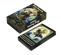 Genérico Cartas del Tarot | 78 Piezas Baraja De Adivinación | Juego De Cartas Adivinatorias - para Niños Adolescentes Cumpleaños Club Buscadores Espirituales Practicantes De Meditación Guía Diaria