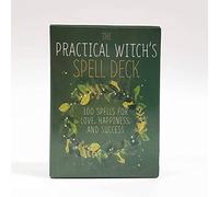 Genérico Cartas del Tarot de la baraja de hechizos de la Bruja práctica,Practical Witch's Spell Deck Tarot Cards,Tarot Deck,Firend GameJuguetes de adivinación