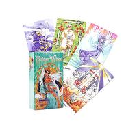 Genérico Cartas del Tarot de la Rueda Dorada,Tarot of The Golden Wheel Cards,Tarot Deck,Firend GameJuguetes de adivinación