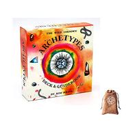 Genérico Cartas del Tarot de los arquetipos desconocidos Salvajes,The Wild Unknown Archetypes Tarot Cards,with Bag,Party Game,Juguetes de adivinación