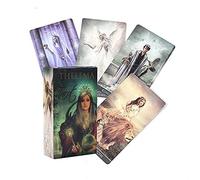 Genérico Cartas del Tarot de Thelema,Thelema Tarot Cards,Tarot Deck,Firend GameJuguetes de adivinación