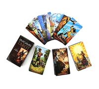 Genérico Cartas del Tarot del Lanzador de Conjuros Modernos,Modern Spellcaster's Tarot Cards,Tarot Deck,Firend GameJuguetes de adivinación