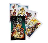 Genérico Cartas del Tarot del Tatuaje de Ocho Monedas,Eight Coins' Tattoo Tarot Cards,Tarot Deck,Firend GameJuguetes de adivinación