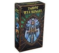 Genérico Cartas del Tarot Illuminati,Tarot Illuminati Cards,Tarot Deck,Firend GameJuguetes de adivinación