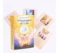 Genérico Cartas del Tarot Mensaje de Vida,Message of Life Tarot Cards,Tarot Deck,Firend GameJuguetes de adivinación