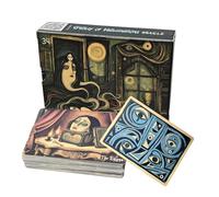 Genérico Cartas Oracle Tarot | 52 Piezas Cartas de Inspiración y Crecimiento | Juego de Tablero de Afirmaciones para Hombres Mujeres Principiantes | Lectura Meditación Oración Diaria Fiesta