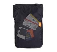 Genérico Cartera De Cuello para Viaje | Bolso Antirrobo para Dinero de Viaje,Organizador Antirrobo Impermeable para Pasaporte Y Teléfono Móvil Unisex para Boletos Transporte Exteriores Negocio