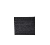 Genérico Cartera de Tarjeta de Visita Delgada de Cuero Genuino Premium; Estuche de Tarjeta de una Sola Pieza de Piel de Vaca diseño Simple