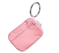 Generico Cartera mamá, Cartera de muñeca, Tarjetero Llavero Billetera, Tarjetero Llavero de Nailon Impermeable para Mujer para Compras, Viajes, Rosa, riferimento Alla descrizione, Consulte la