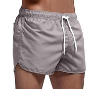 Genérico Cartera Segura Pantalones de Playa de Primavera para Hombres de Verano y Pantalones Cortos de Empalme y Pantalones Cortos de Surf para Hombres Pantalones de Moda Hombre, gris, M