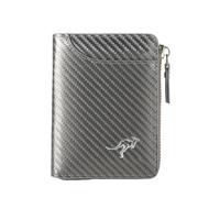 Genérico Carteras - Billeteras para Hombre Cartera Elegante con Bloqueo RFID para Hombre Tarjetero Seguro con tecnología Impermeable Billetera de Cuero de Moda para Uso Diario Monedero con Cremallera