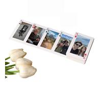 Genérico Cartes de Juego de Fotos Personalizadas - Cubierta de 52 Cartas Personalizadas con 2 Jokers - Tarjetas AK Totalmente Personalizables, Libros de Invitados de Boda y Juegos de Fiesta