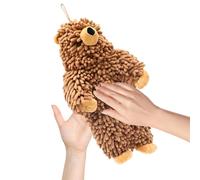 Genérico Cartoon Bear Hand Towel - 3D Plush Chenille Towel with Hanging Loop, Super Absorbent Quick Dry Decorative Handkerchief for Bathroom Kitchen Sink and Washroom | Cute Animal Towels Decor