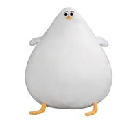 Genérico Cartoon Big Eyes Fat Plush Pillow, Bird Stuffed Animal, 10.24x14.96 Inches Huggable Plush Doll, Soft Cuddly Toy, Decorative Room Cushion, Ideal for Boys Girls Bedroom Gift Use