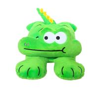 Genérico Cartoon Crocodile Pillow, Plush Toy Cushion, 18.9x9.8in Stuffed Animal Doll, Soft Huggable Design, Authentic Adorable Cozy Fabric for Kids Bedroom Present Nap Play Use