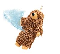 Genérico Cartoon Handkerchief,Chenille Absorbent Bear-Shaped Decorative Handkerchief with Loop | Cartoon Bear-Shaped Plush Towels,for Home House Washroom Kitchen Inside Family