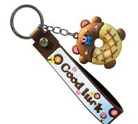 Genérico Cartoon Keychain - Cute Keyring Bag Keychain Pendants | Animal Small Funny Charm, For Handbag Bags Wallet Travel Office Party School Men Women Student Luggage