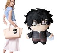 Generico Cartoon Plush Doll - Collectible Cartoon Plush Toy Bag Charm - Stylish Purse Accessory, Cute Stuffed Anime Model for Adults Men Boys Kids Teens