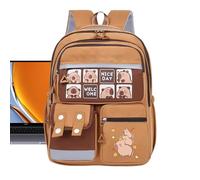 Generico Cartoon School Bag, Capybara Bookbag, 42x30x16cm/16.54x11.81x6.3 Inches Comfortable Straps, Large Capacity, for Students and Stationery Organizer Playful Touch That Kids Will Love
