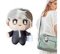 Generico Cartoon Stuffed Doll - Collectible Cartoon Plush Toy Bag Charm | Stylish Purse Accessory, Cute Stuffed Anime Model for Adults Men Boys Kids Teens