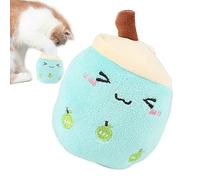 Genérico Cartoon Tea Plush Pillow - Pet Hugging Toy & Snuggle Companion | Ultra-Soft Stuffed Comfort Toy for Reduction & Interactive Play for Puppies, Kittens, and Small Pets